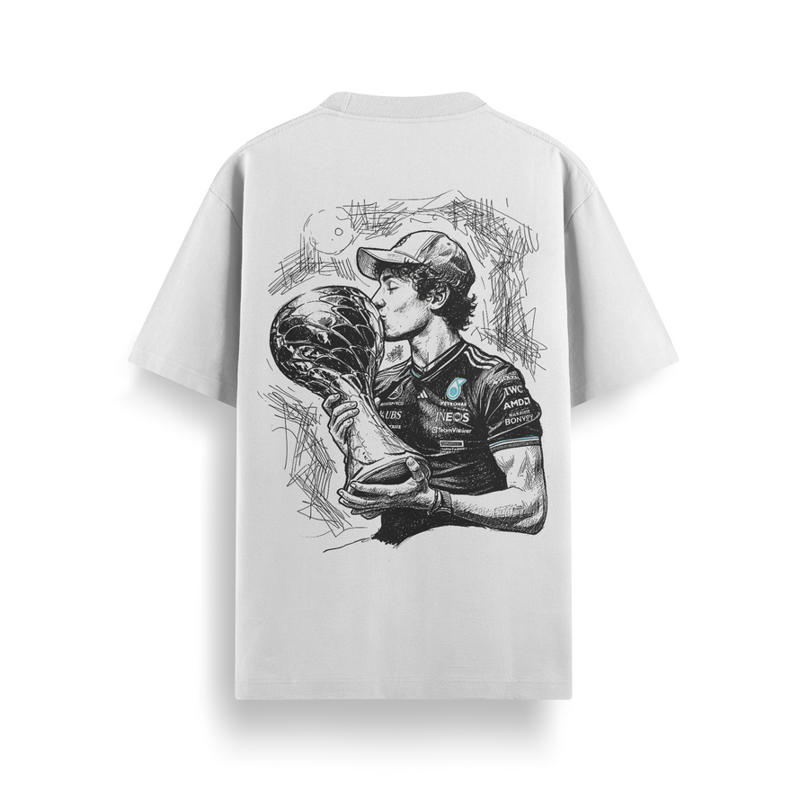 Antonelli Rookie Off-White Oversized 240 GSM Tee