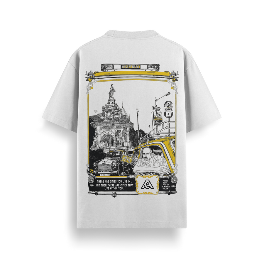 Mumbai Dreams Oversized 240 GSM Tee