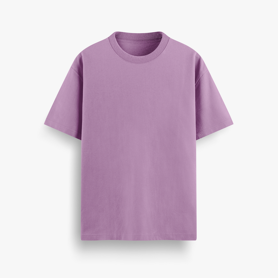 Lavender Oversized 240 GSM Tee
