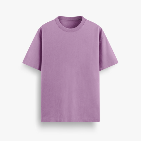 Lavender Oversized 240 GSM Tee