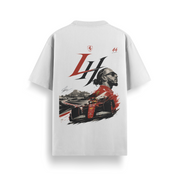 LH44 Drive Off-White Oversized 240 GSM Tee