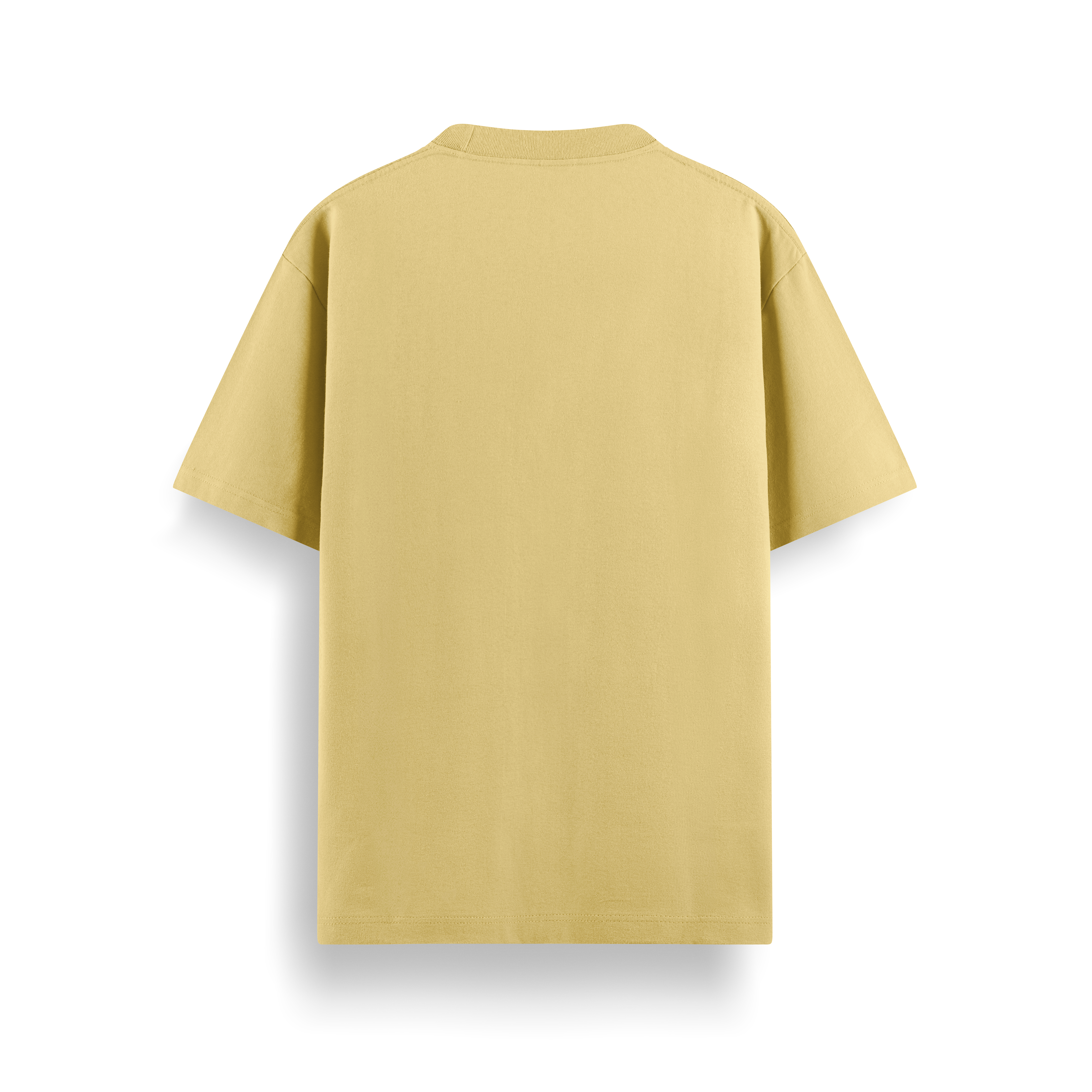 Light Yellow Oversized 240 GSM Tee