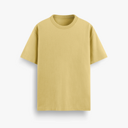 Light Yellow Oversized 240 GSM Tee