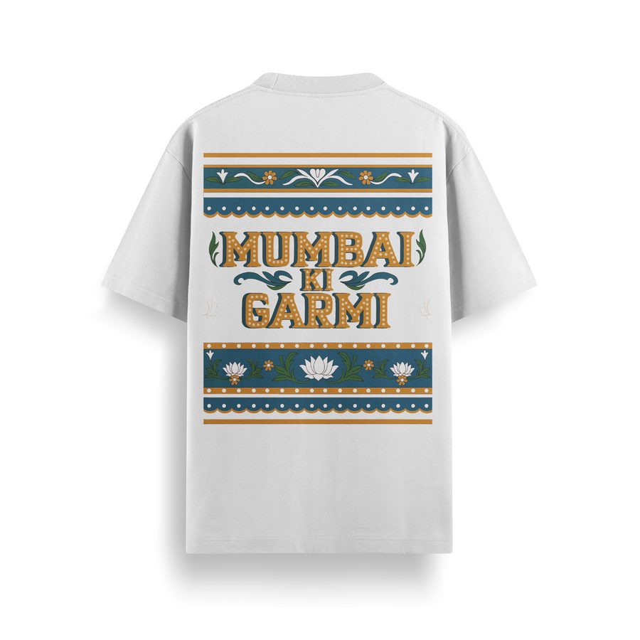 Mumbai Ki Garmi Oversized 240 GSM Tee