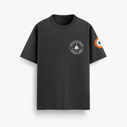 Mirage 2000 Blueprint Black Oversized 240 GSM Tee