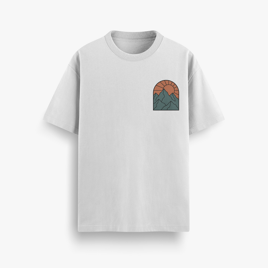 Northward Path Oversized 240 GSM Tee