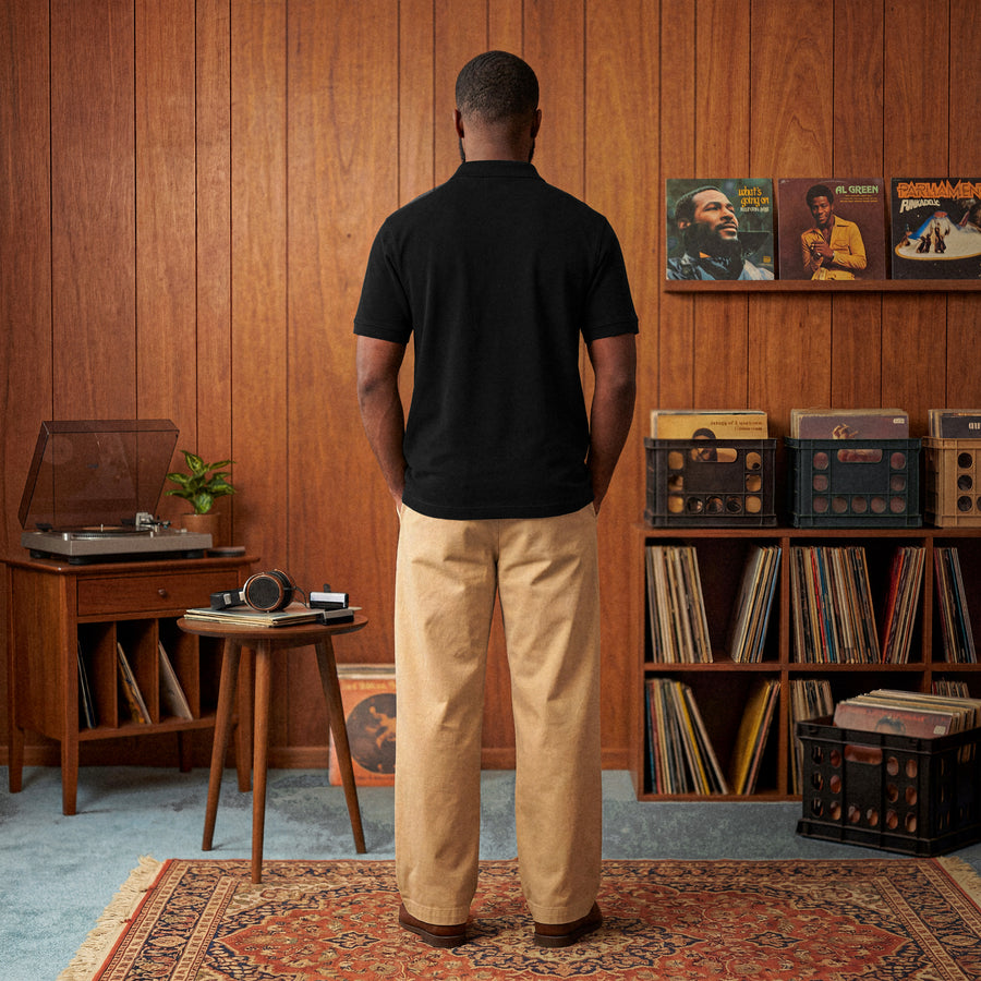 Classic Black 240 GSM Polo
