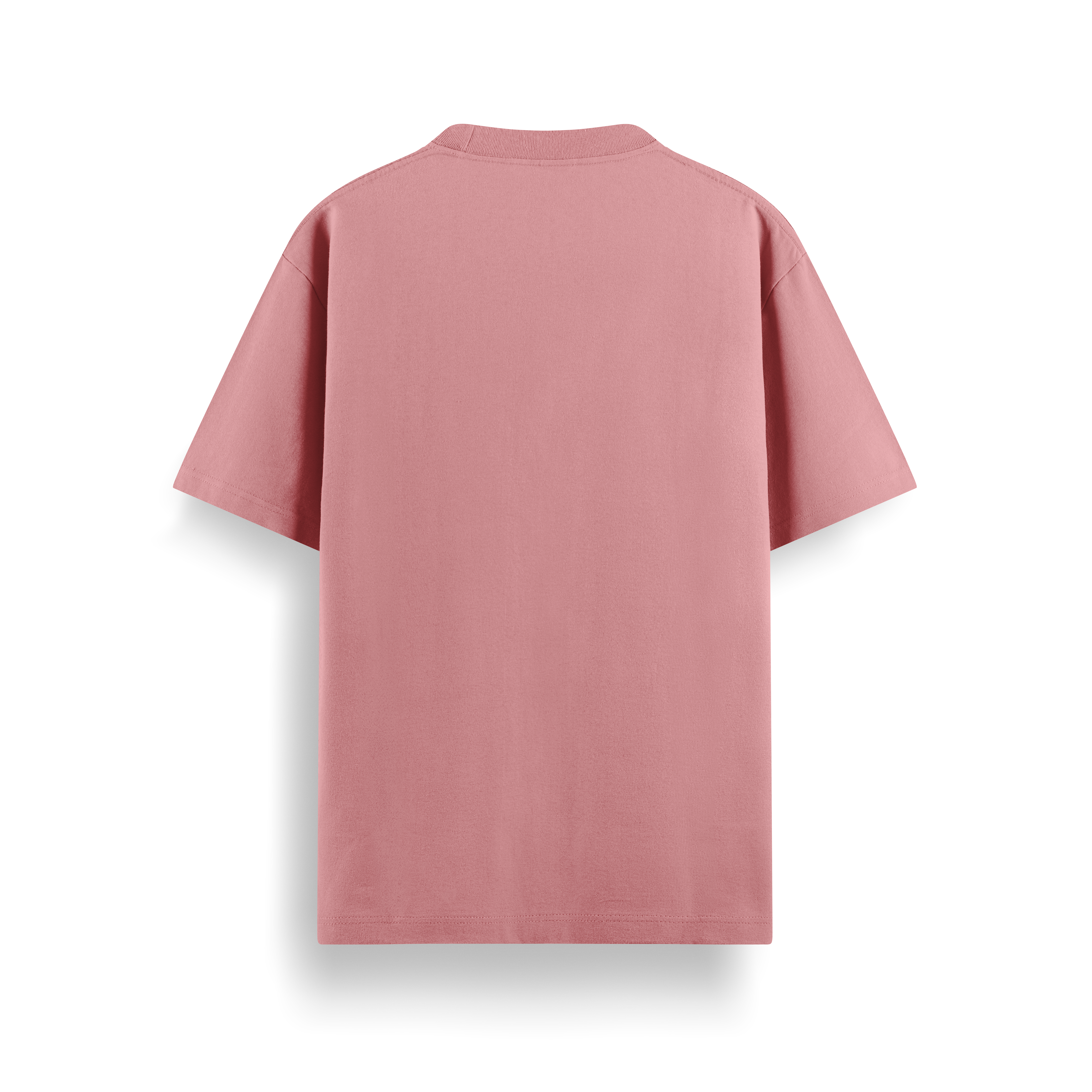 Peach Oversized 240 GSM Tee