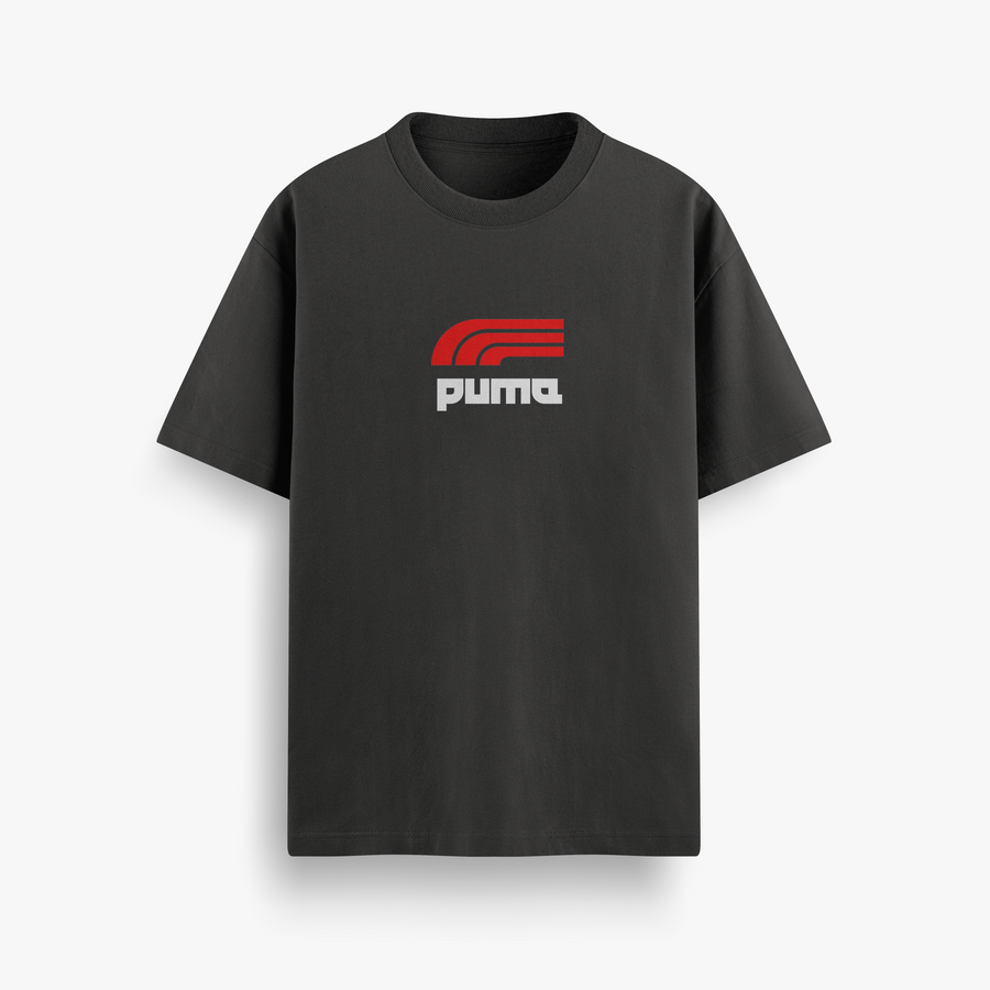 Puma Force Black Oversized 240 GSM Tee