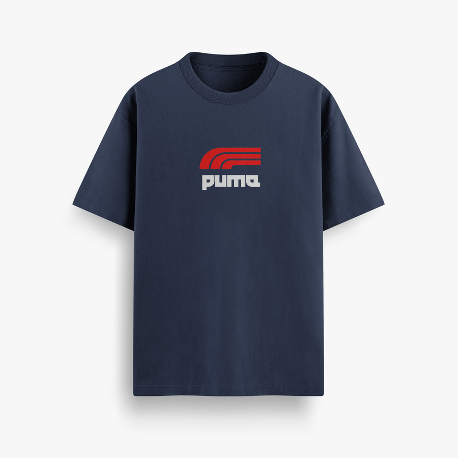 Puma Force Navy Oversized 240 GSM Tee