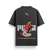 Puma Force Black Oversized 240 GSM Tee