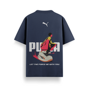 Puma Force Navy Oversized 240 GSM Tee