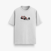 McLaren MP4/4 Off White Oversized 240 GSM Tee