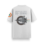 Su-30MKI Off White Oversized 240 GSM Tee
