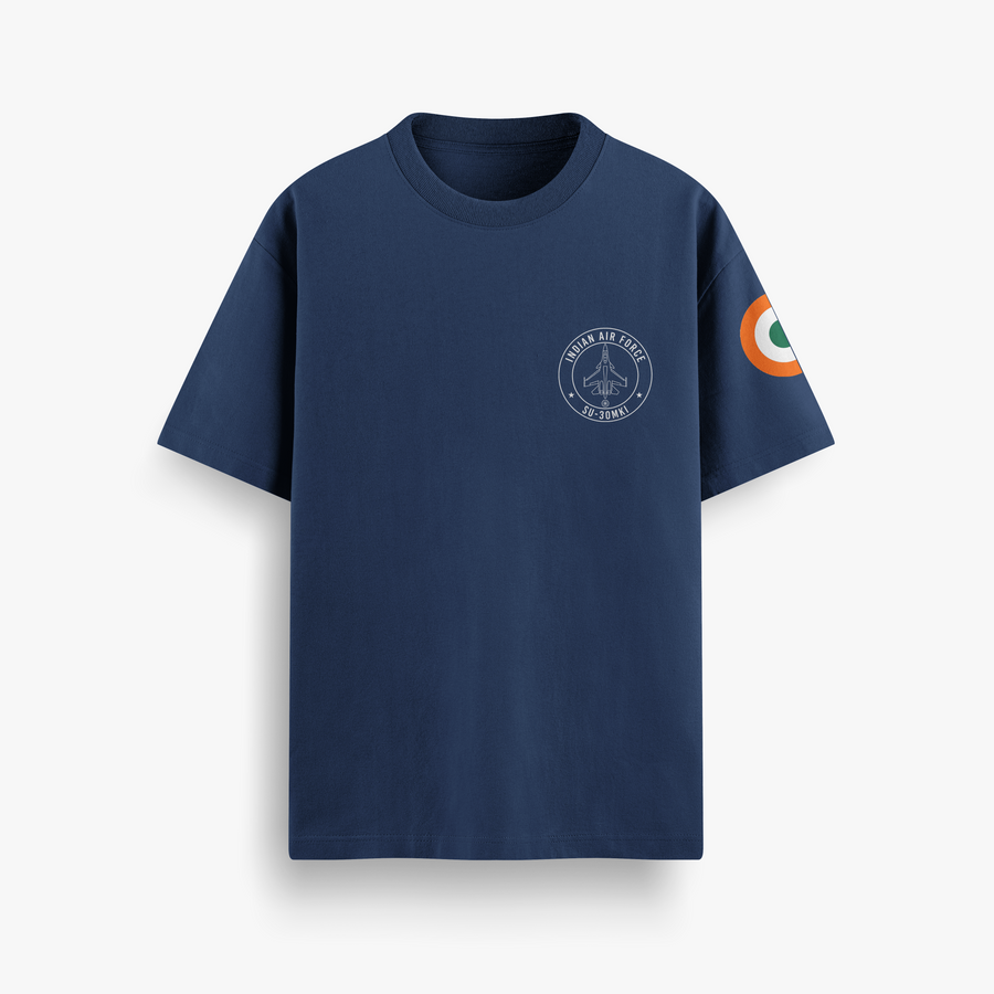 Su-30MKI Navy Oversized 240 GSM Tee
