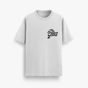 Just For Kicks White Oversized 240 GSM Tee