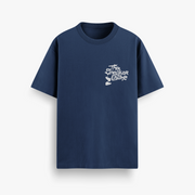 Just For Kicks Navy Oversized 240 GSM Tee