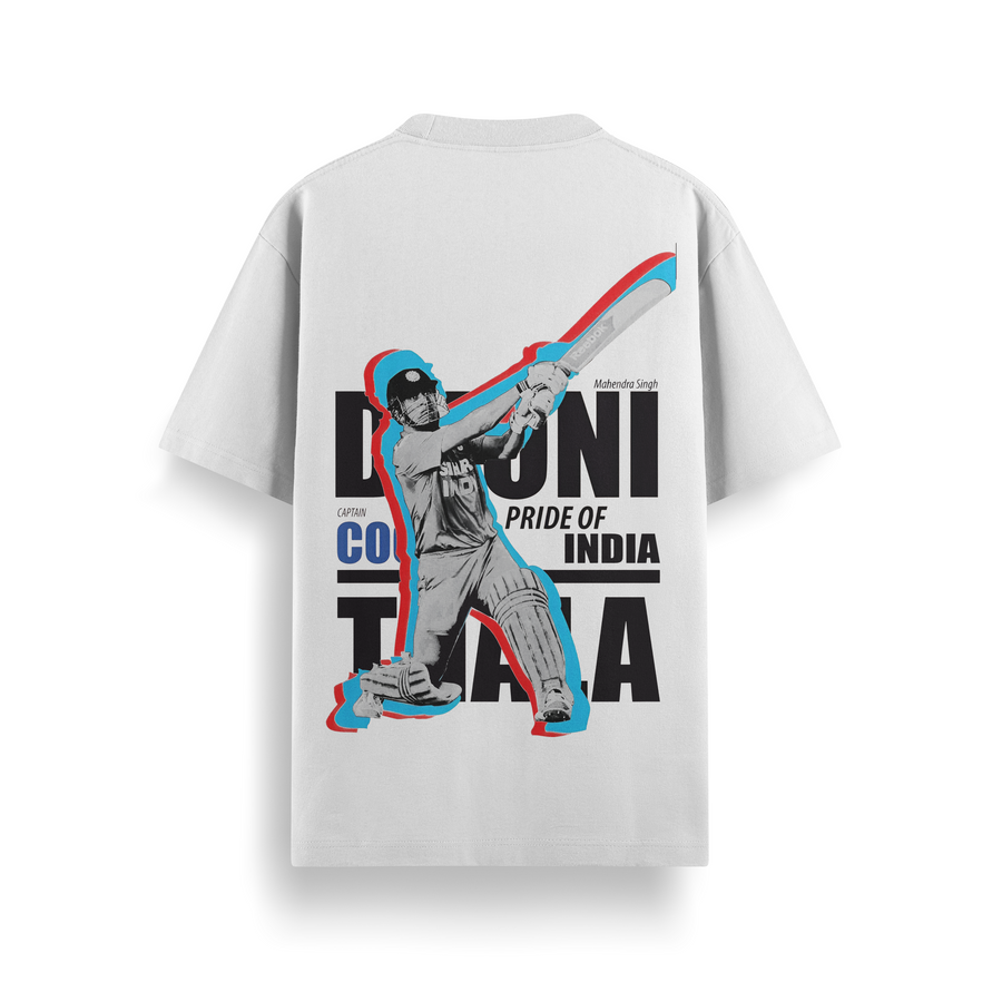 Pride of India Graphic 240 GSM Oversized Tee