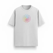 Coldplay Science & Progress Off-White Oversized 240 GSM Tee