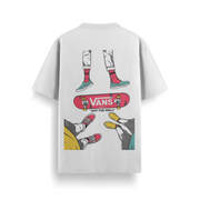 Board Stance White Oversized 240 GSM Tee