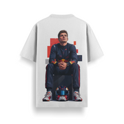 Max Verstappen Champion Off-White Oversized 240 GSM Tee
