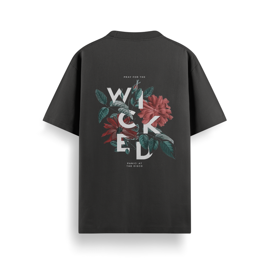 Wicked Butterfly Print Tee