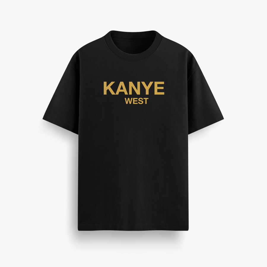 College Dropout Black Oversized 240 GSM Tee