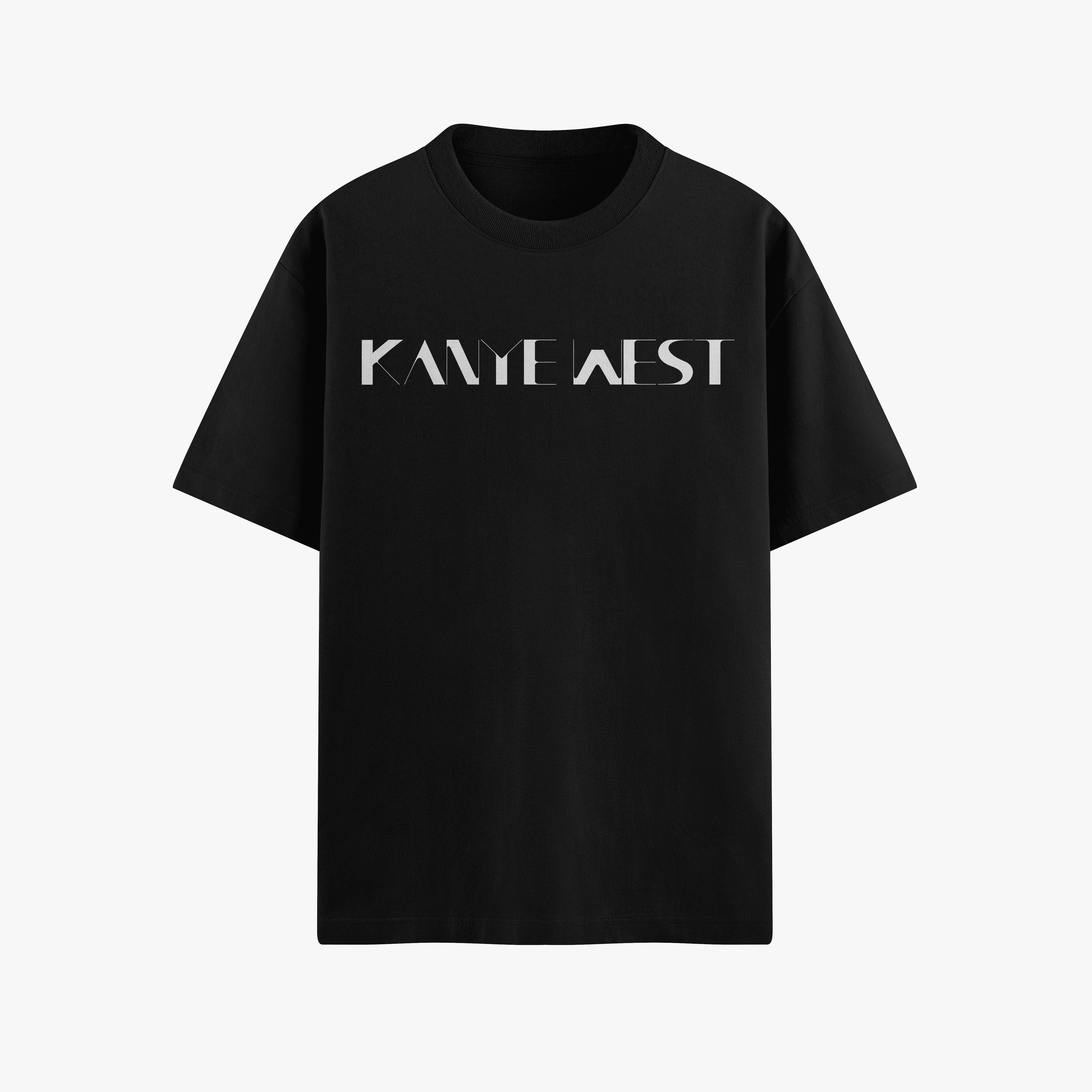 Kanye Signature Black Oversized 240 GSM Tee