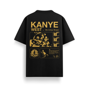 College Dropout Black Oversized 240 GSM Tee