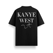 Kanye Signature Black Oversized 240 GSM Tee