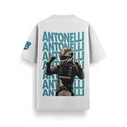 Antonelli Off white Oversized 240 GSM Tee