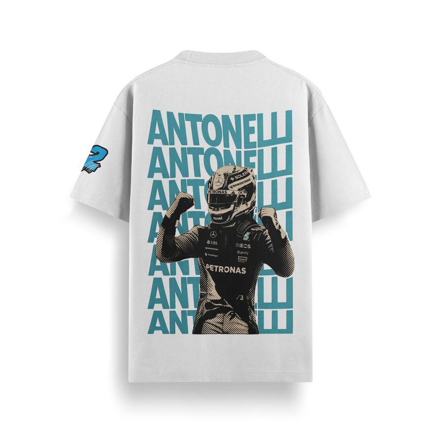 Antonelli Off white Oversized 240 GSM Tee