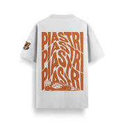 Piastri Off White Oversized 240 GSM Tee
