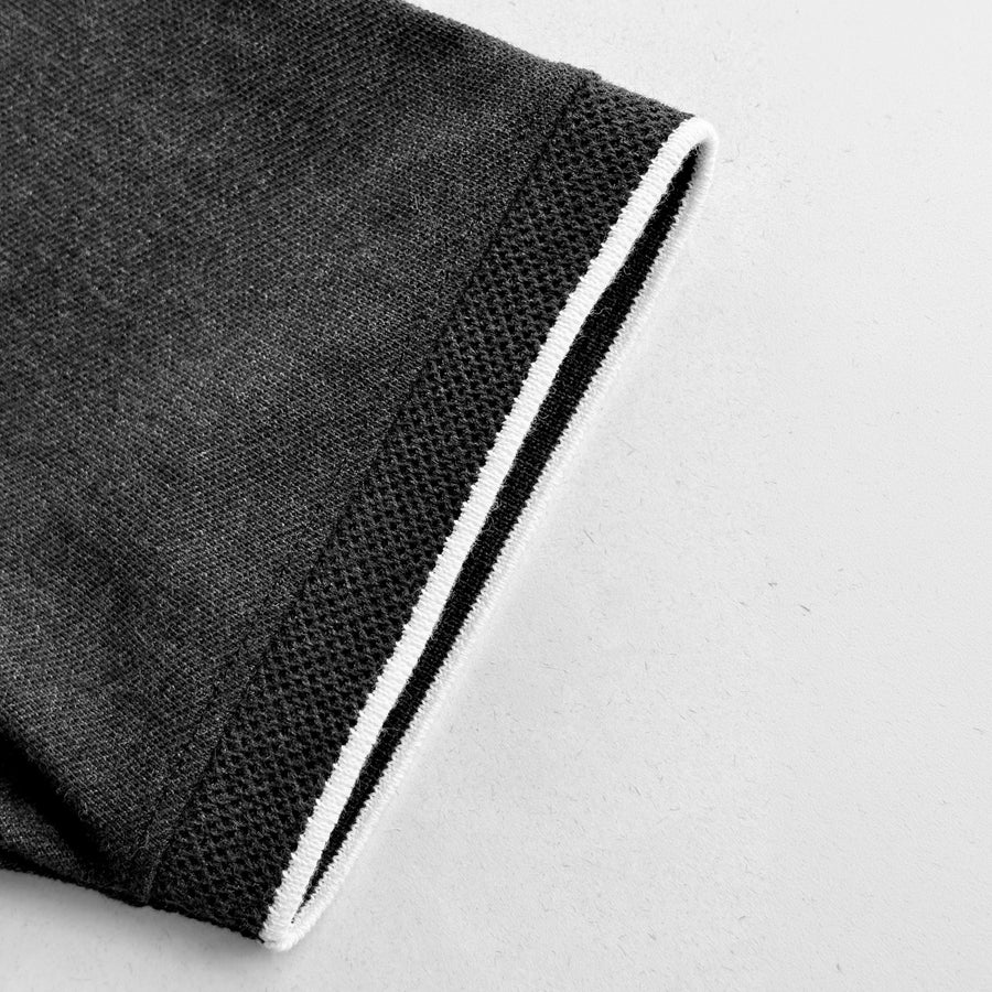 Charcoal Melange 240 GSM Polo