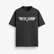 Because I Was Inverted Black Oversized 240 GSM Tee