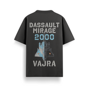 Vajra Black Oversized 240 GSM Tee