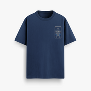 The Six Pack Navy Oversized 240 GSM Tee