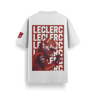 Leclerc Off White Oversized 240 GSM Tee
