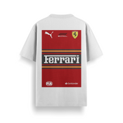 Maranello Red Oversized 240 GSM Tee