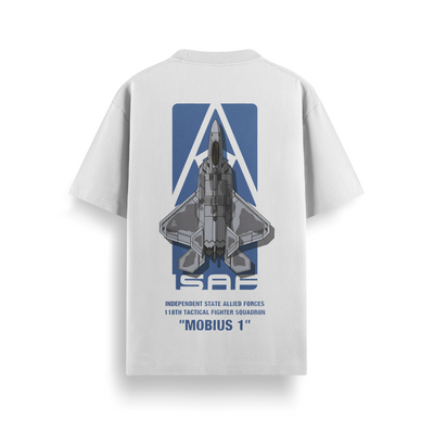 Mobius 1 Off White Oversized 240 GSM Tee