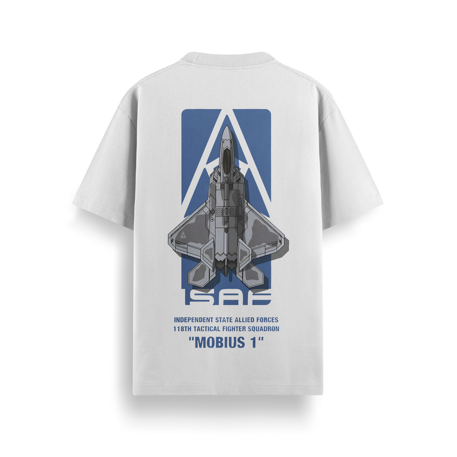 Mobius 1 Off White Oversized 240 GSM Tee