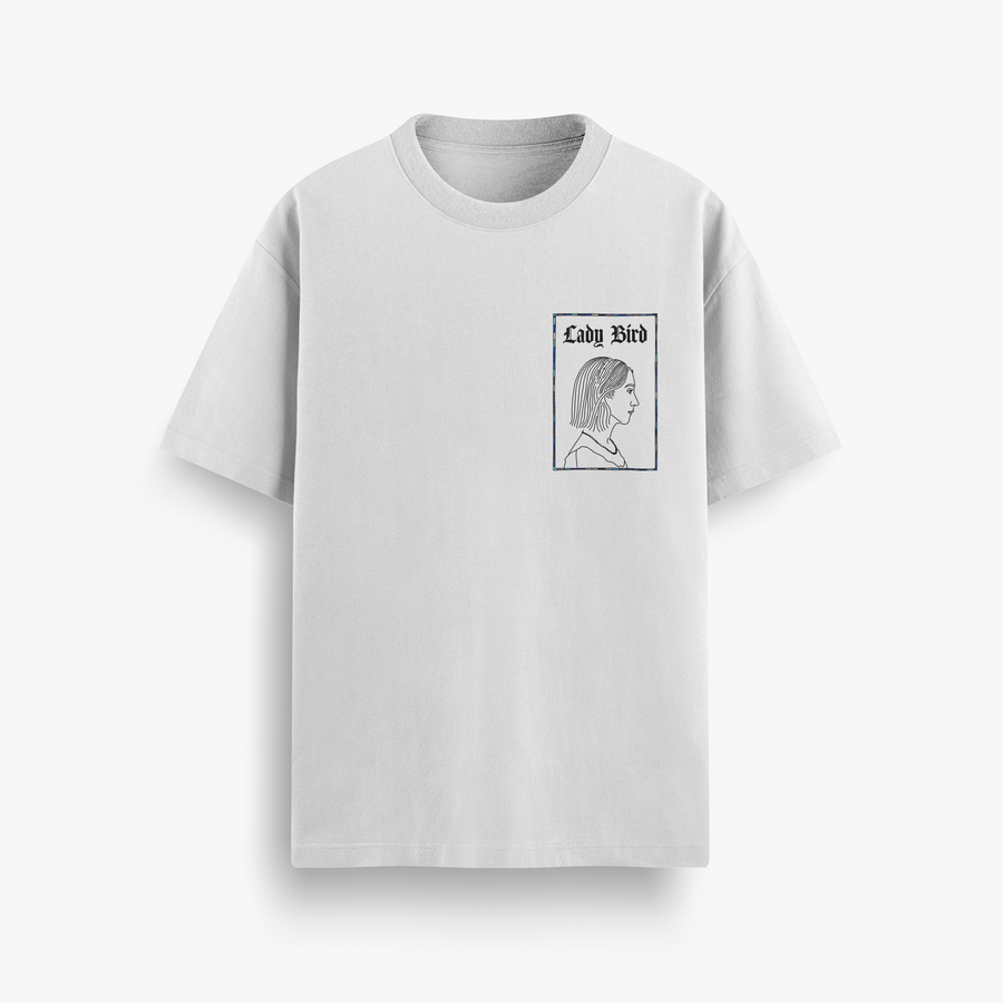 Lady Bird - Autumn Collage Oversized 240 GSM Tee