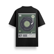 The Beatles – Hey Jude Vinyl Tee (Black)