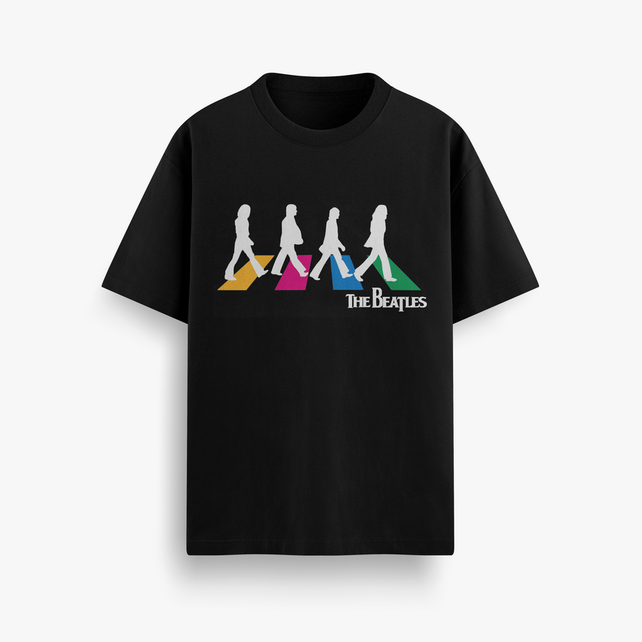 The Beatles – Abbey Road Tee (Black Edition)