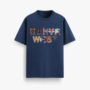 Kanye Masterpiece Navy Oversized 240 GSM Tee