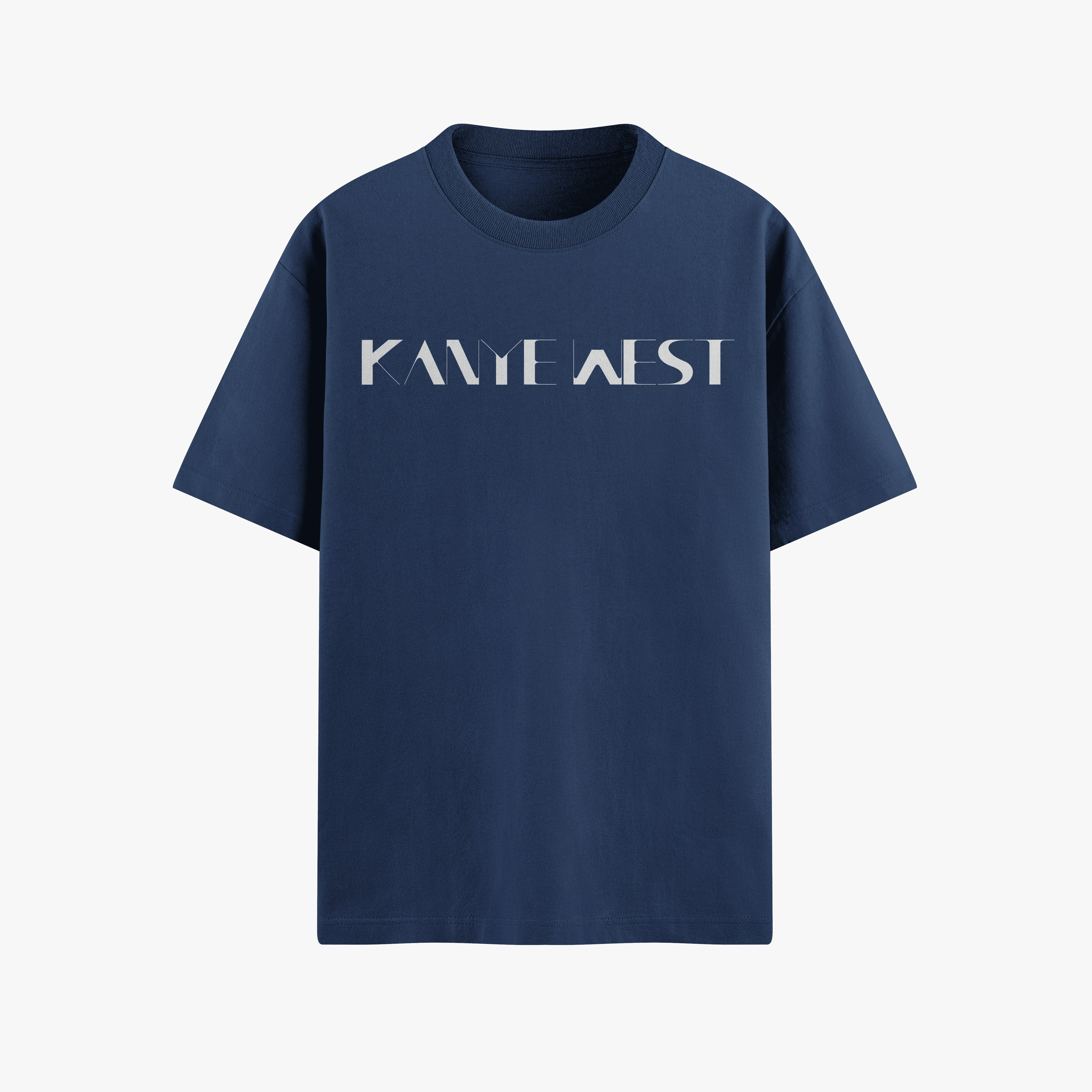 Kanye Signature Navy Oversized 240 GSM Tee