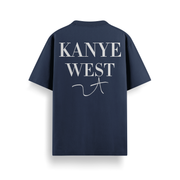 Kanye Signature Navy Oversized 240 GSM Tee