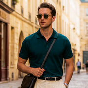 Teal Blue 260 GSM Polo