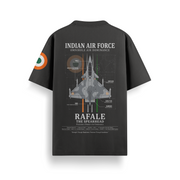 Rafale Spearhead Black Oversized 240 GSM Tee