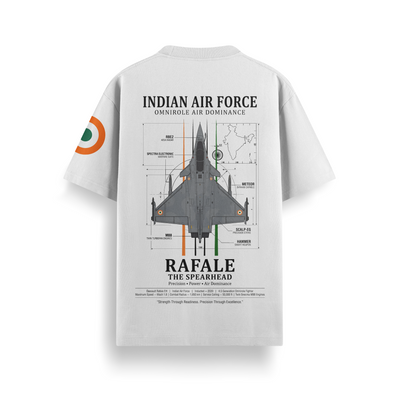 Rafale Spearhead Off-White Oversized 240 GSM Tee
